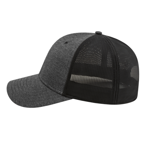 Cap America i7039 Polo Spandex with Knitted Mesh Cap Unisex Accessories Hats & Caps