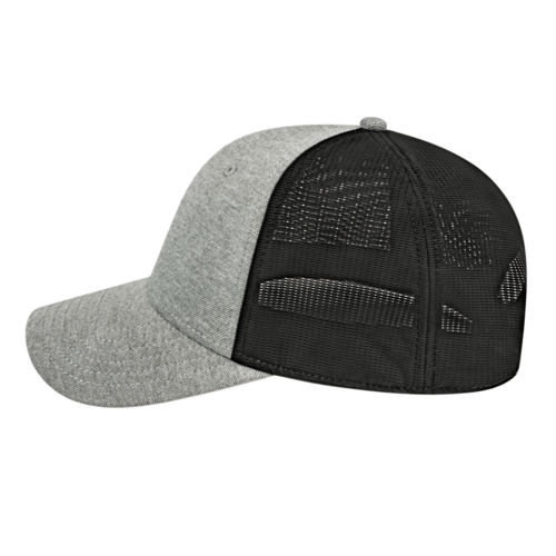 Cap America i7039 Polo Spandex with Knitted Mesh Cap Unisex Accessories Hats & Caps