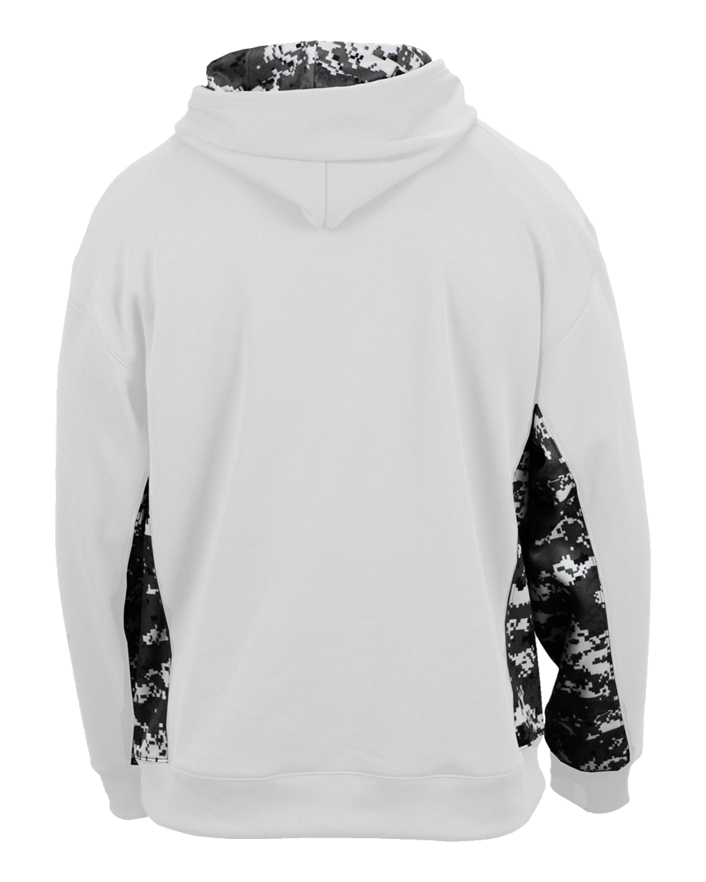 Badger Men's Digital Colorblock Hoodie Mens Apparel Sweatshirts & Fleece