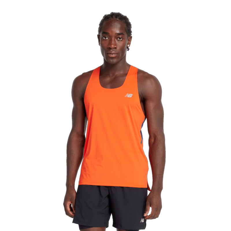 New Balance Men's Race Day Tank Mens Apparel Shirts & Tops