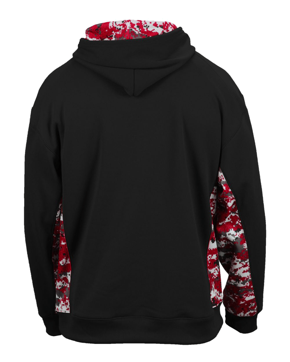 Badger Men's Digital Colorblock Hoodie Mens Apparel Sweatshirts & Fleece