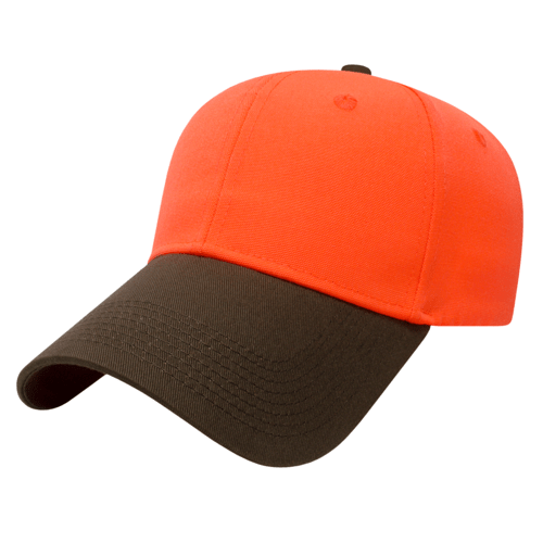 Cap America i2055 Blaze with Brown Visor Cap Unisex Accessories Hats & Caps