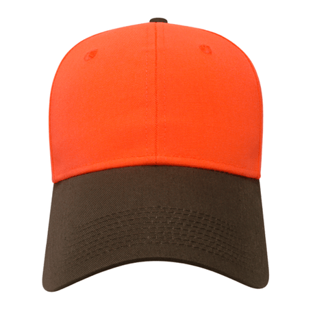 Cap America i2055 Blaze with Brown Visor Cap Unisex Accessories Hats & Caps