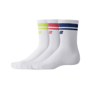 New Balance Essentials Line Midcalf Socks 3 Pack Unisex Accessories Socks
