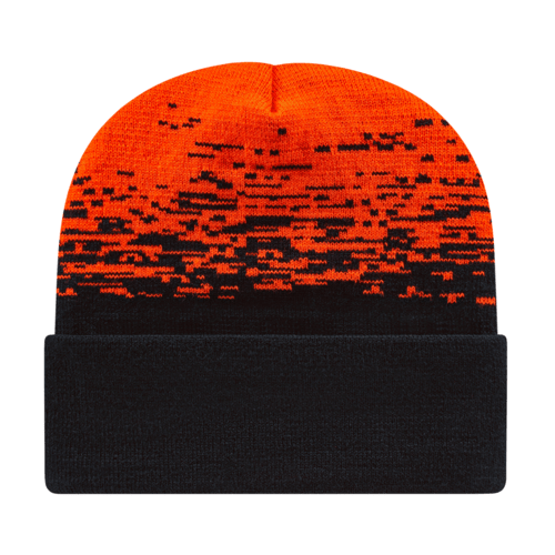Cap America RKS12 Static Pattern Knit Cap with Cuff Unisex Accessories Hats & Caps