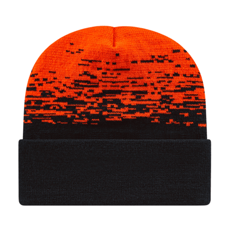 Cap America RKS12 Static Pattern Knit Cap with Cuff Unisex Accessories Hats & Caps