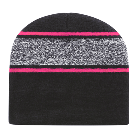 Cap America RKV9 Variegated Striped Beanie Unisex Accessories Hats & Caps