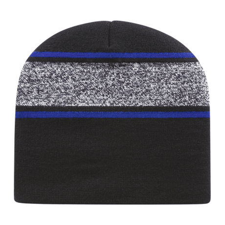 Cap America RKV9 Variegated Striped Beanie Unisex Accessories Hats & Caps