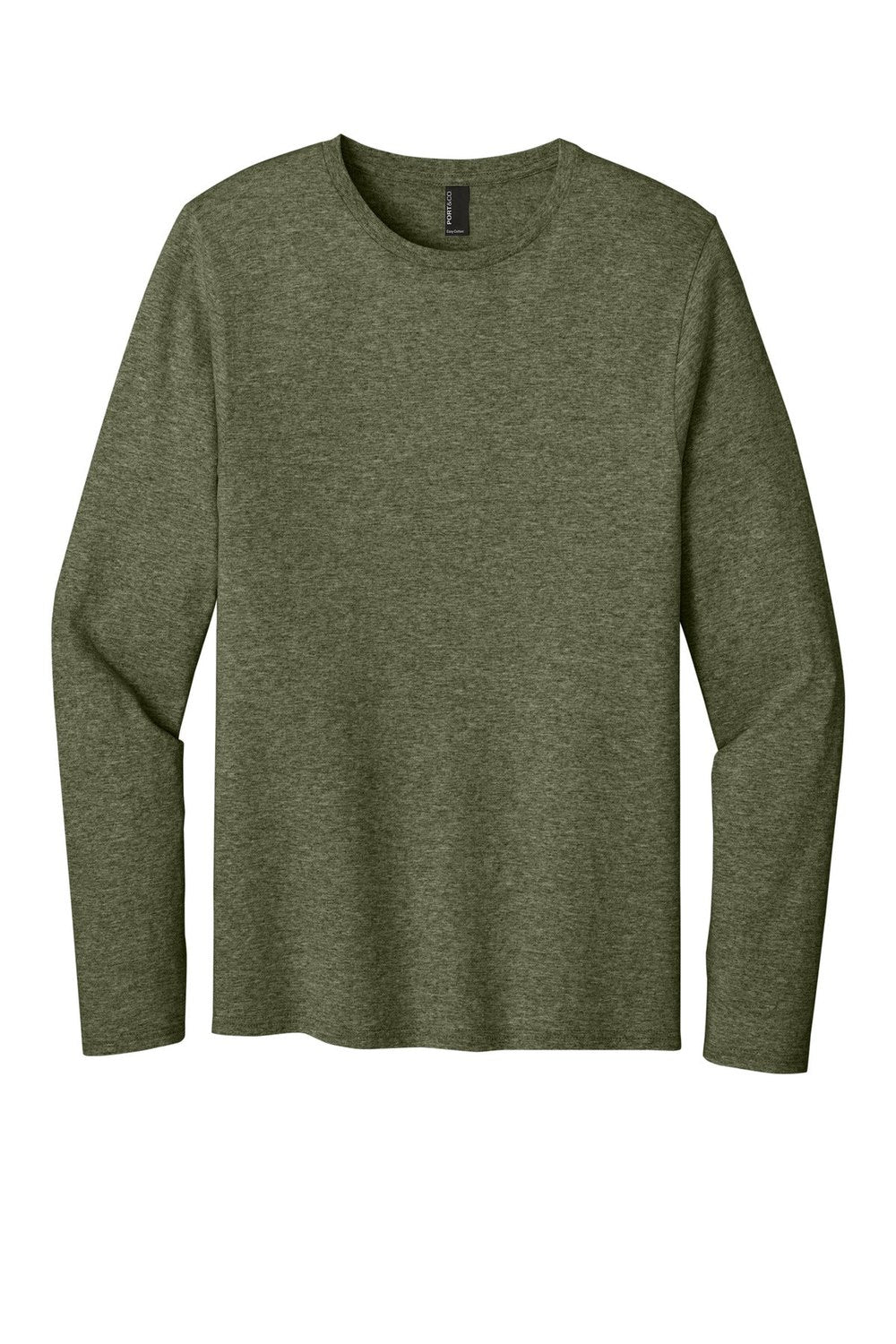 Port & Co Men's Easy Cotton Long Sleeve Tee PC43LS Mens Apparel Shirts & Tops