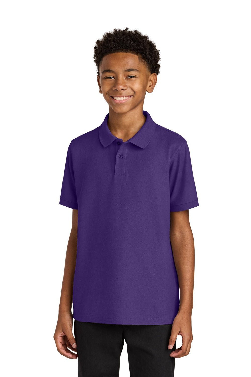 Port Authority Youth Wearever Signature Pique Polo Y200 Youth Apparel Shirts & Tops