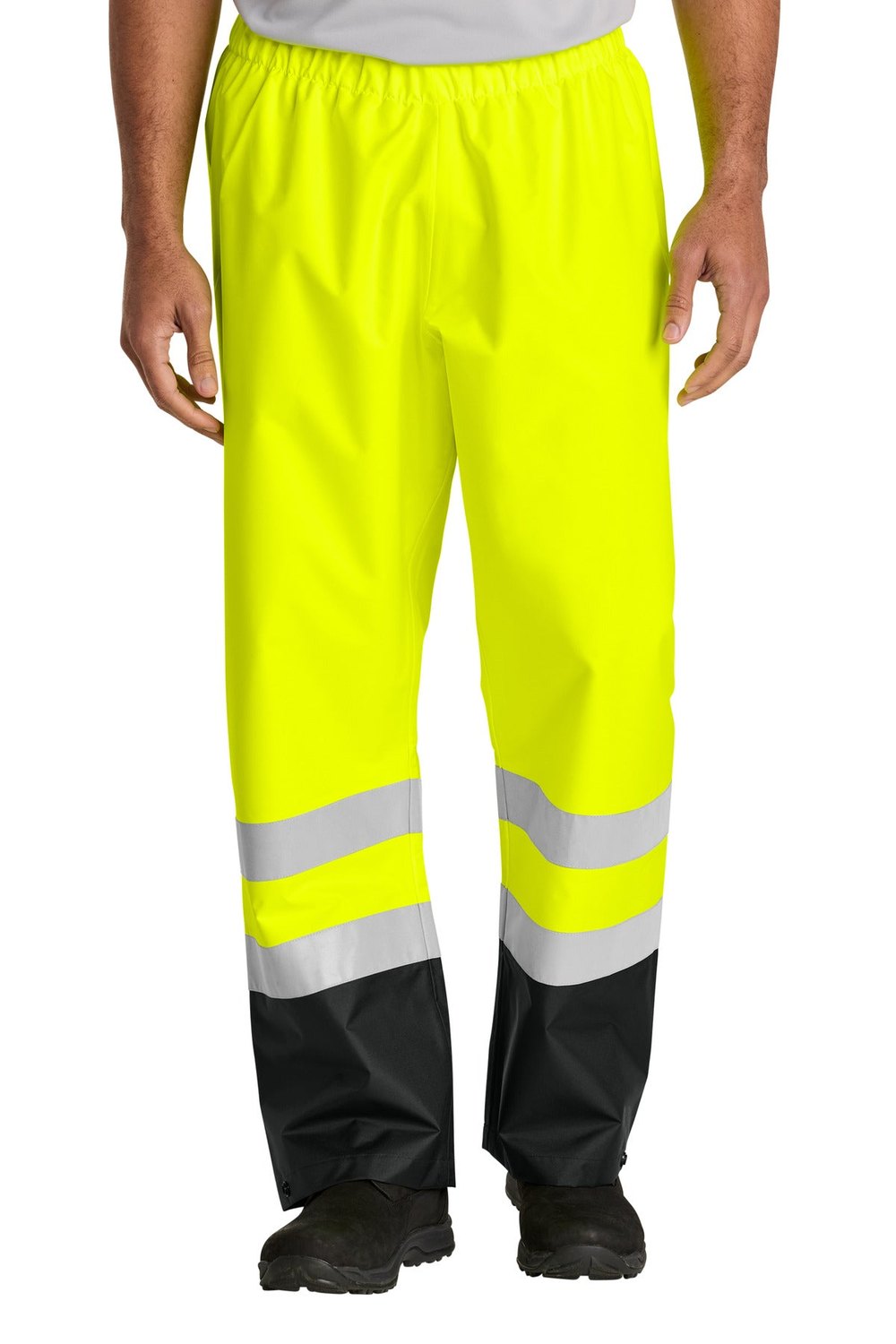 CornerStone Men's ANSI Class E Pull-On Rain Pant CSP504 Mens Apparel Pants & Sweatpants