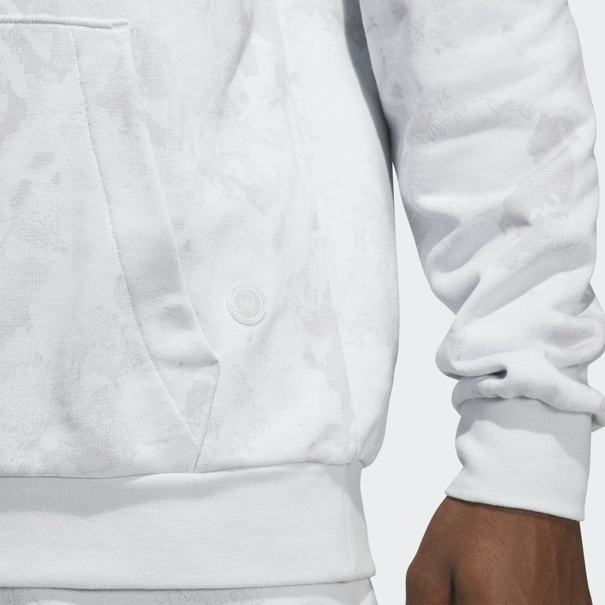 adidas Men's Mahomes Iced Time French Terry Hoodie Mens Apparel Sweatshirts & Fleece