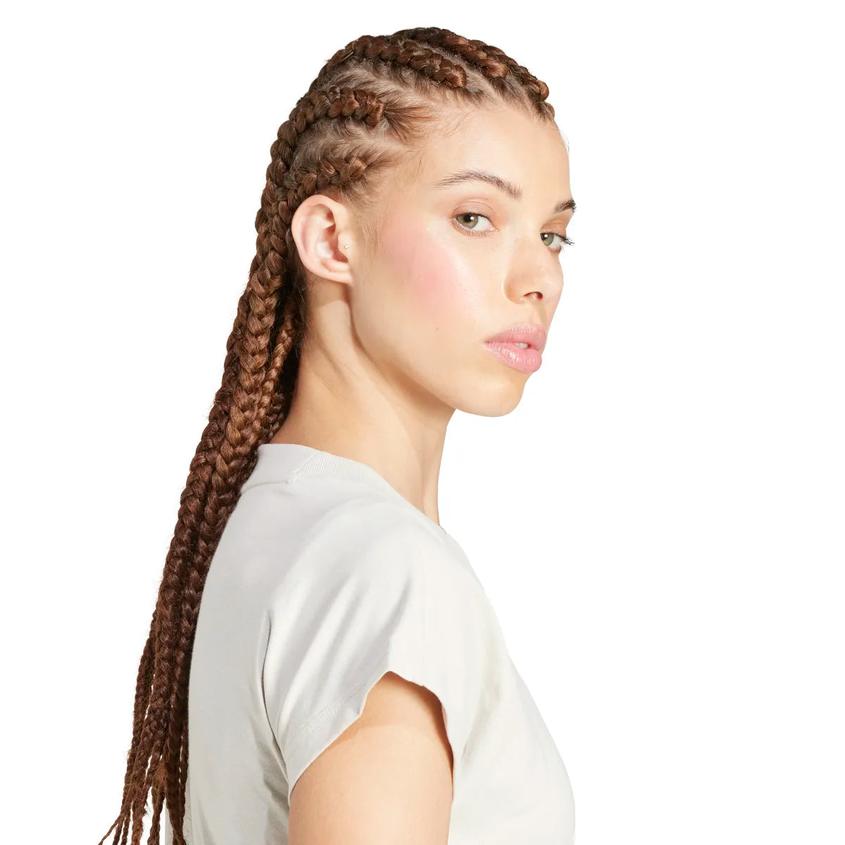 adidas Women's Essentials Linear Cotton T-Shirt-4