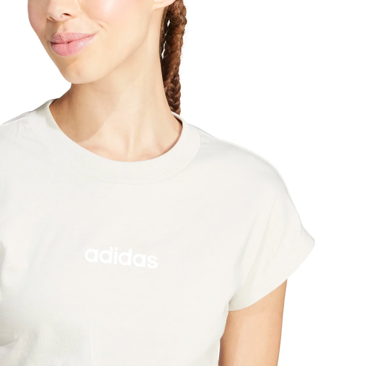 adidas Women's Essentials Linear Cotton T-Shirt-5