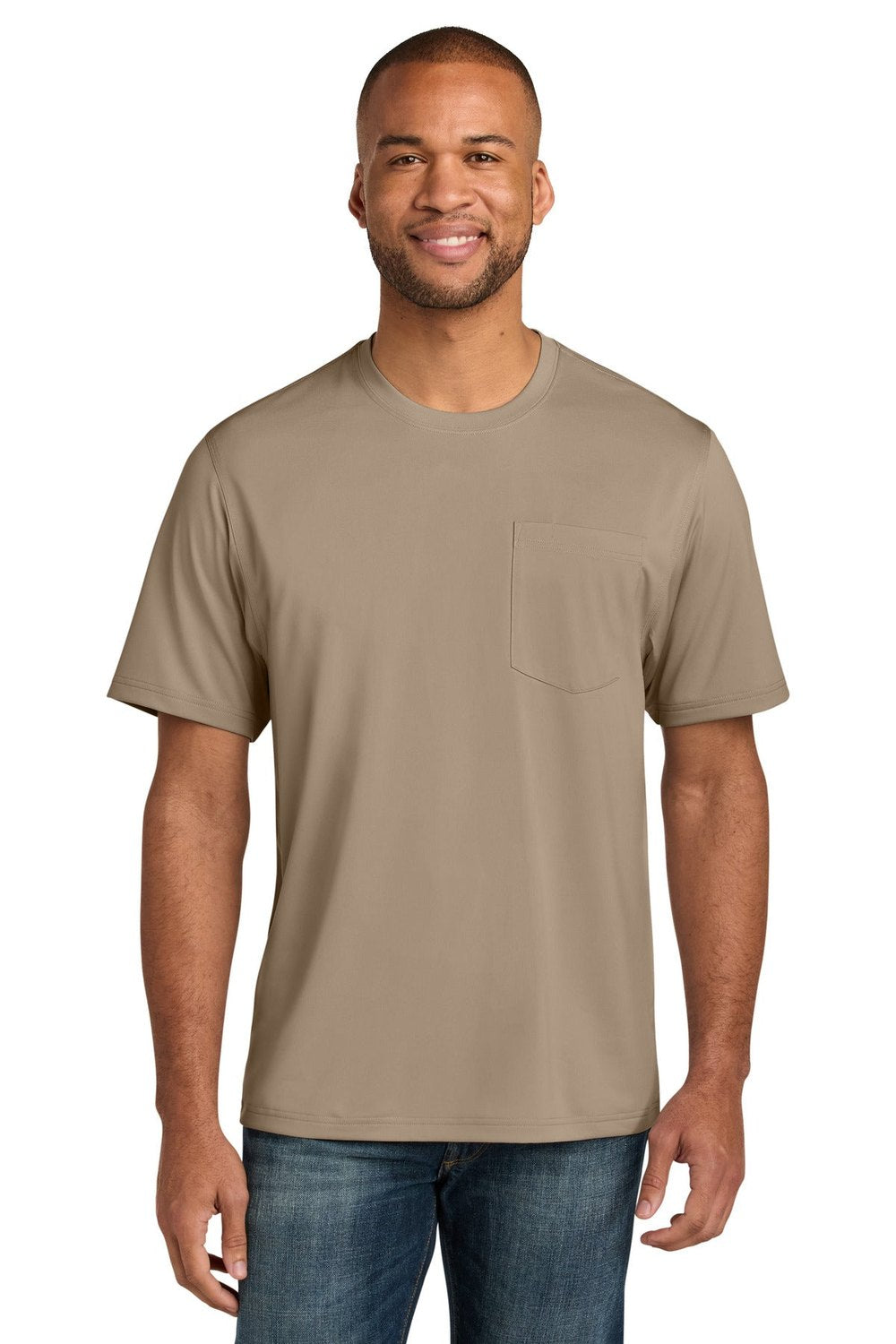CornerStone Men's Workwear Pro Short Sleeve Pocket Tee CS440P Mens Apparel Shirts & Tops