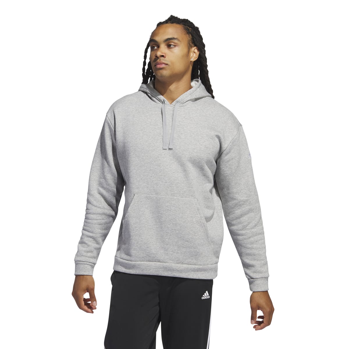 adidas Men's Fleece Hoodie Mens Apparel Sweatshirts & Fleece