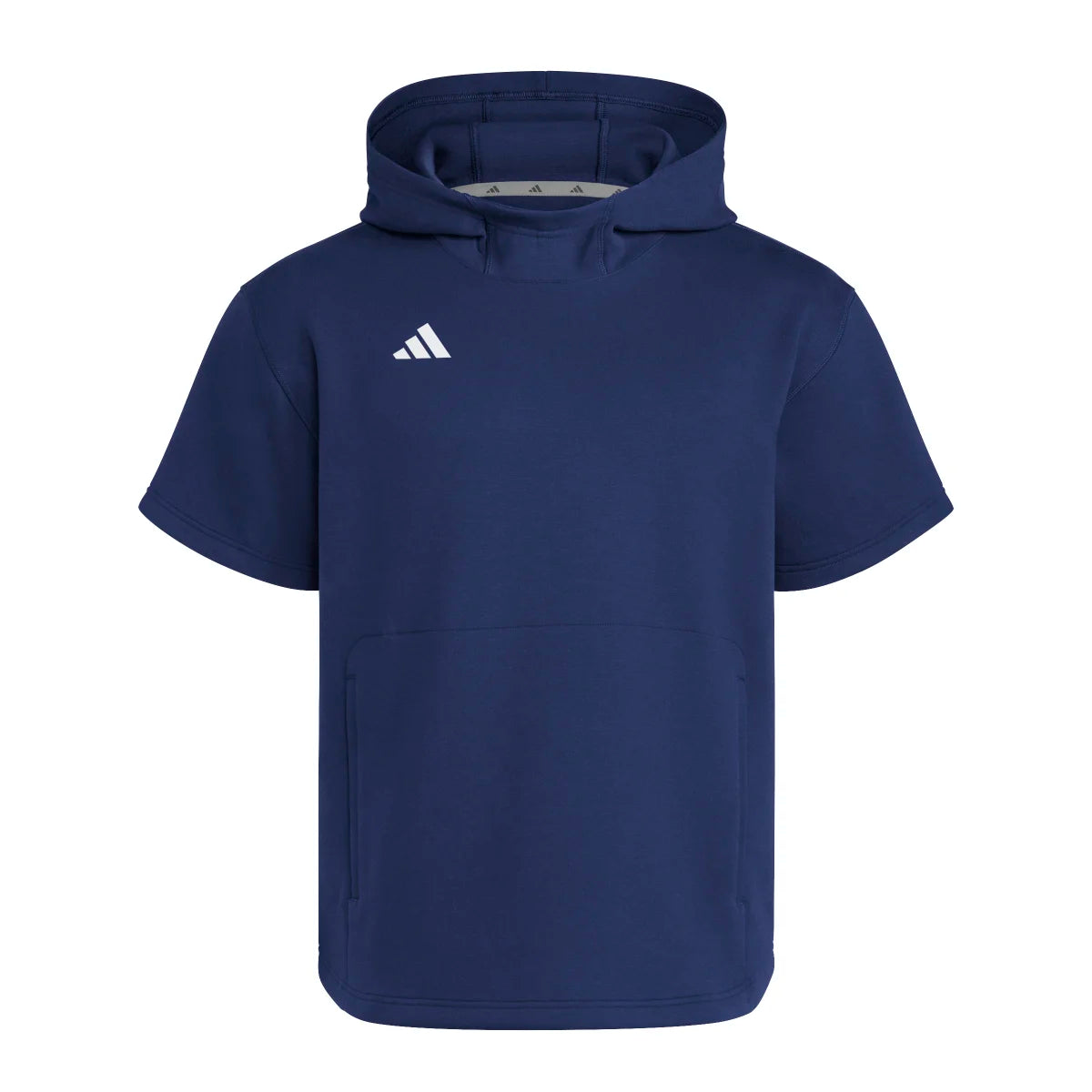 adidas Men's Dugout Short Sleeve Baseball Hoodie Baseball Cage Jackets All