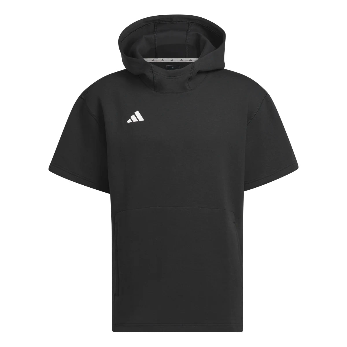 adidas Men's Dugout Short Sleeve Baseball Hoodie Baseball Cage Jackets All