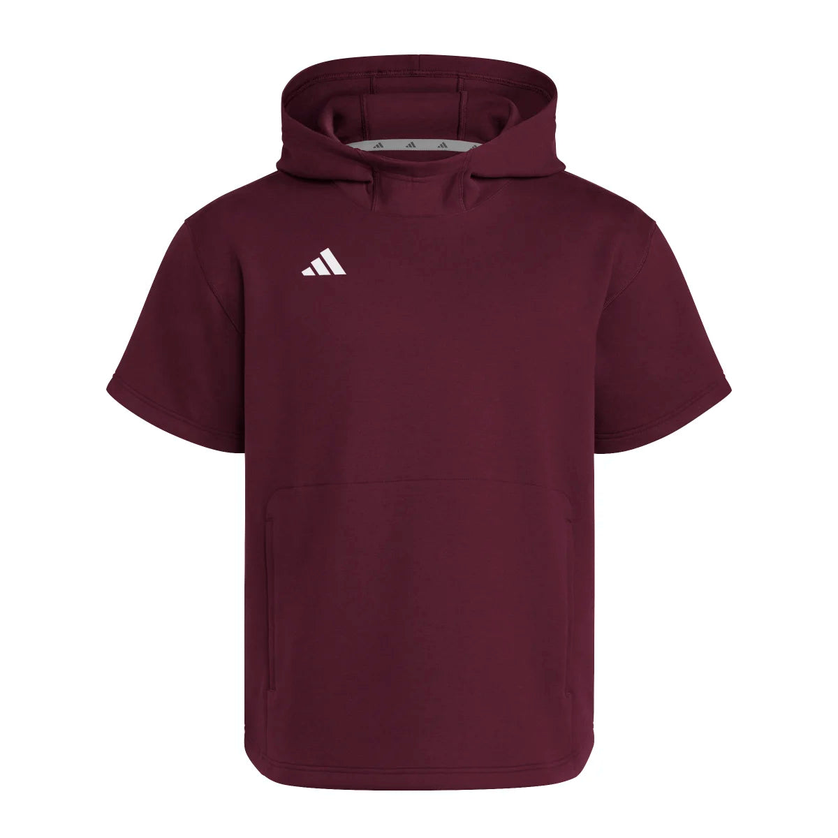 adidas Men's Dugout Short Sleeve Baseball Hoodie Baseball Cage Jackets All
