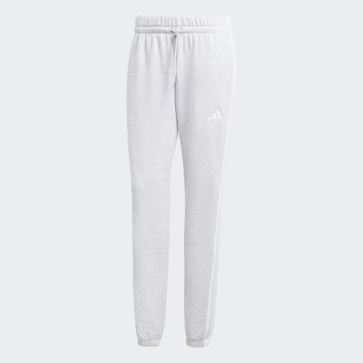 adidas Women's Essentials 3-Stripes Cuffed Joggers Womens Apparel Pants & Sweatpants