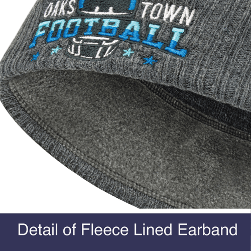 Cap America Knit Cap with Ribbed Cuff Unisex Accessories Hats & Caps