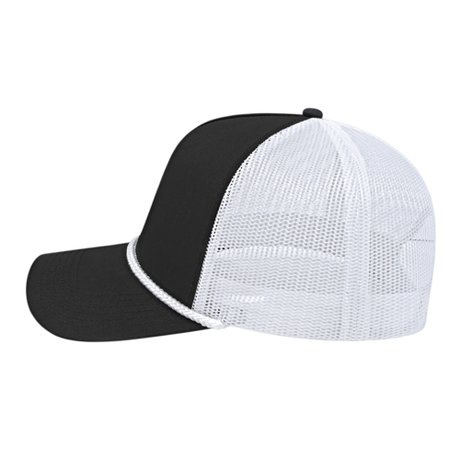 Cap America Value Rope Trucker Mesh Back Cap Unisex Accessories Hats & Caps
