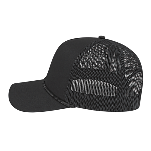 Cap America Value Rope Trucker Mesh Back Cap Unisex Accessories Hats & Caps