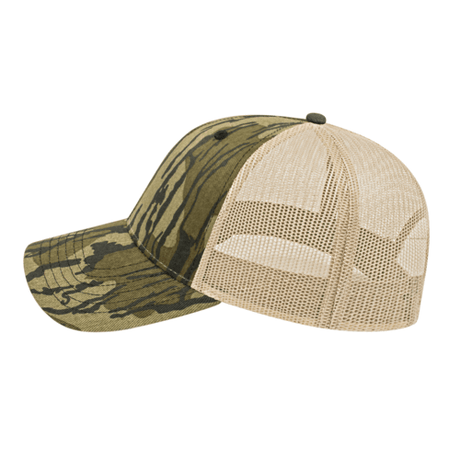 Cap America Camo Trucker Mesh Back Cap Unisex Accessories Hats & Caps
