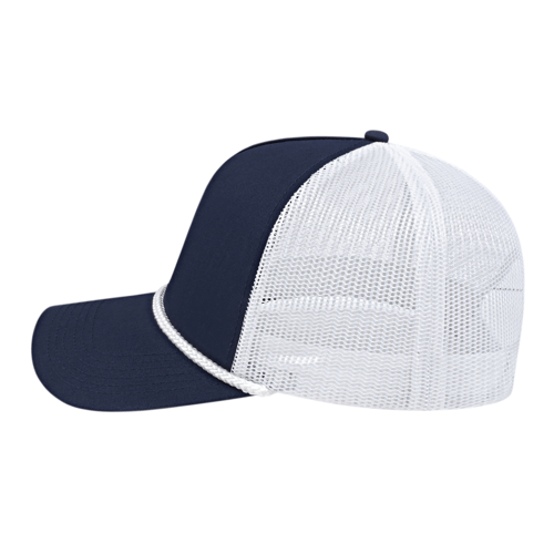 Cap America Value Rope Trucker Mesh Back Cap Unisex Accessories Hats & Caps