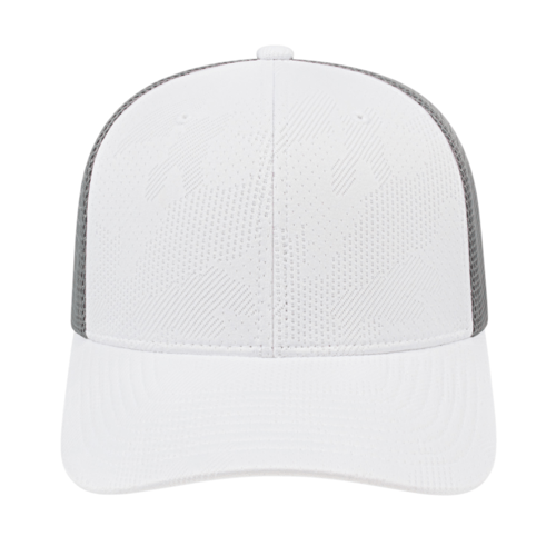 Cap America Flexfit 110 Jacquard Trucker Mesh Back Cap Unisex Accessories Hats & Caps