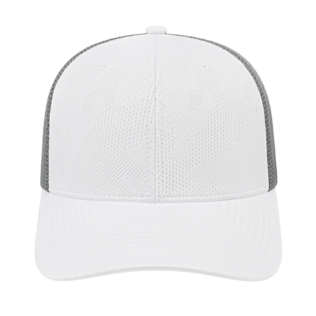 Cap America Flexfit 110 Jacquard Trucker Mesh Back Cap Unisex Accessories Hats & Caps