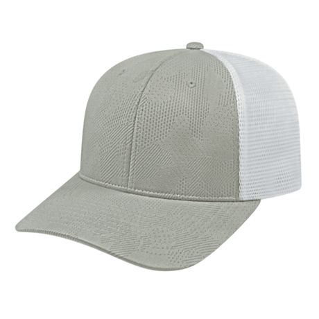 Cap America Flexfit 110 Jacquard Trucker Mesh Back Cap Unisex Accessories Hats & Caps