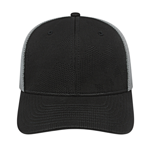 Cap America Flexfit 110 Jacquard Trucker Mesh Back Cap Unisex Accessories Hats & Caps