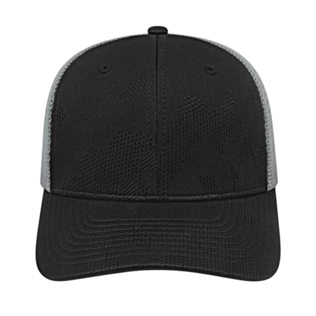 Cap America Flexfit 110 Jacquard Trucker Mesh Back Cap Unisex Accessories Hats & Caps