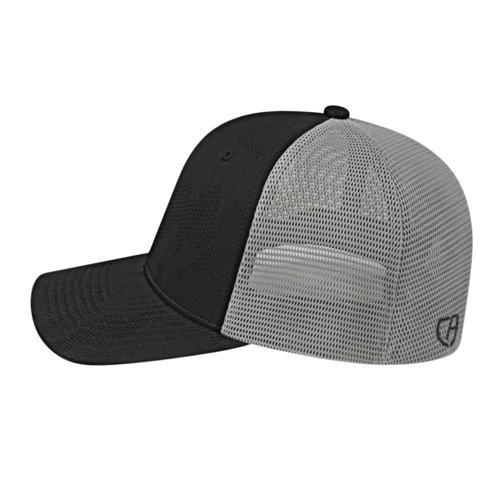 Cap America Flexfit 110 Jacquard Trucker Mesh Back Cap Unisex Accessories Hats & Caps