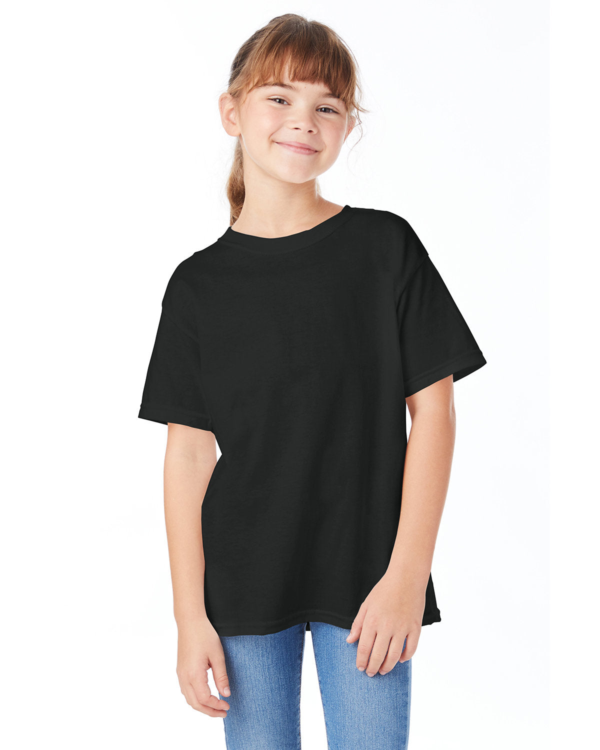Hanes Essential-T Youth T-Shirt Youth Apparel Shirts & Tops