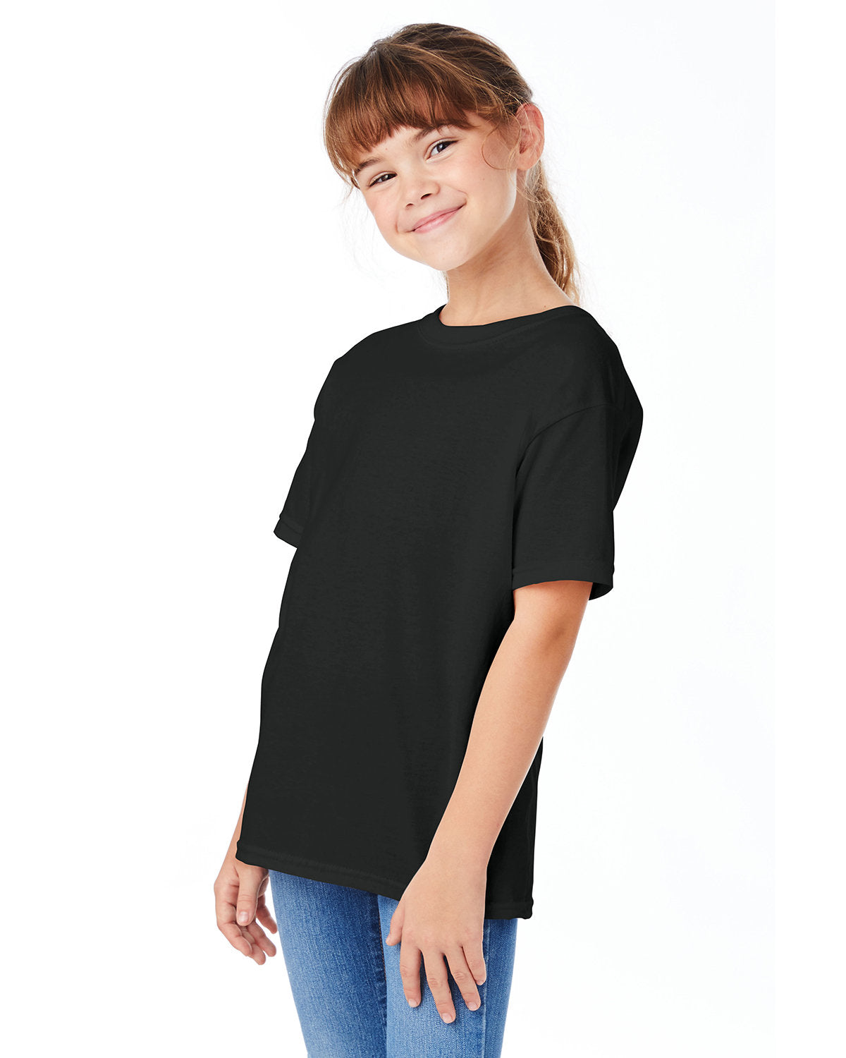 Hanes Essential-T Youth T-Shirt Youth Apparel Shirts & Tops
