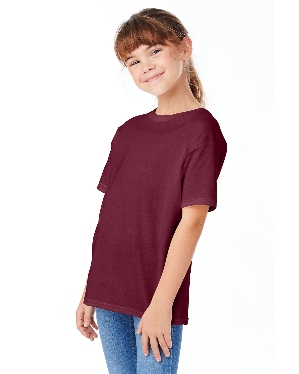 Hanes Essential-T Youth T-Shirt Youth Apparel Shirts & Tops