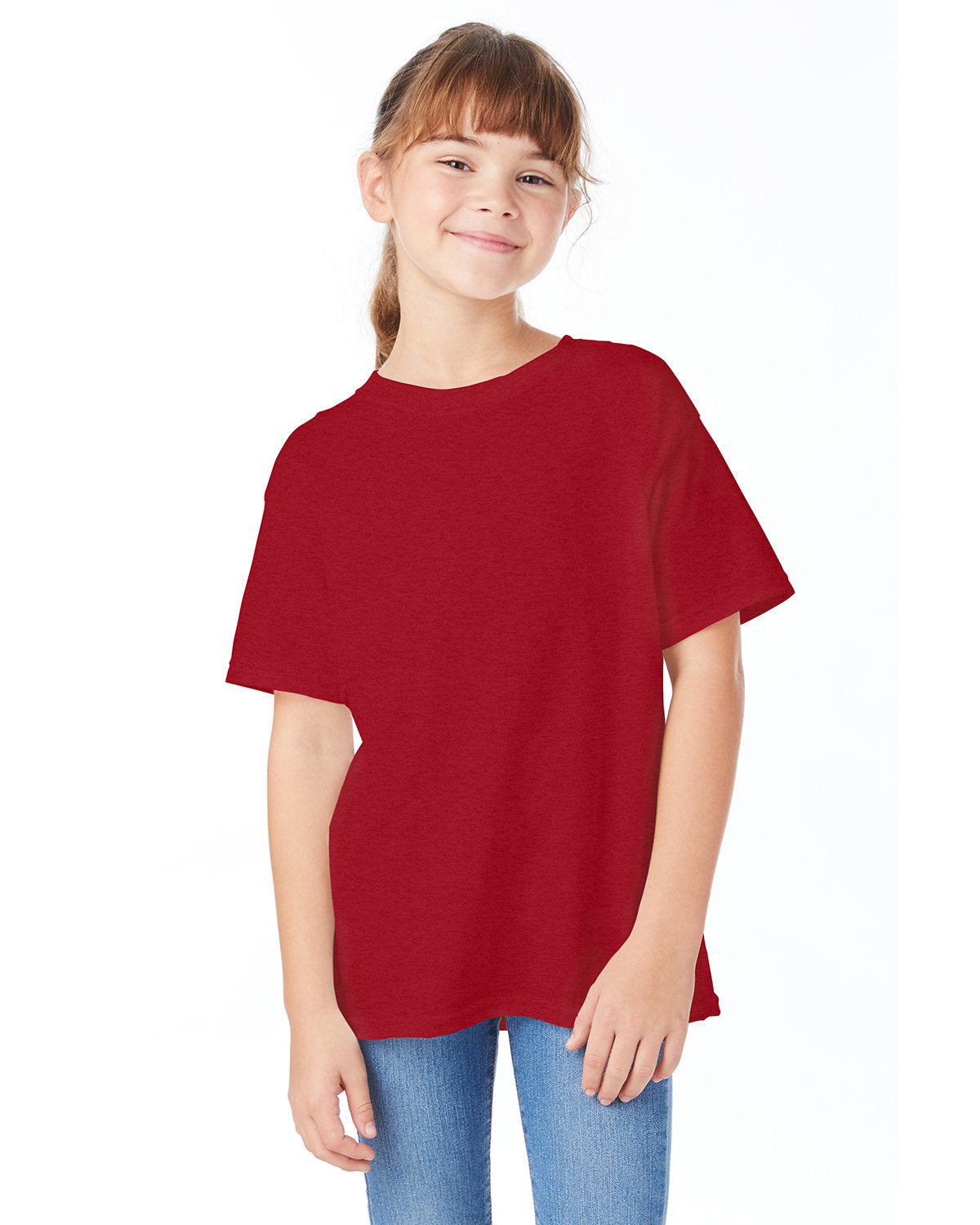 Hanes Essential-T Youth T-Shirt Youth Apparel Shirts & Tops