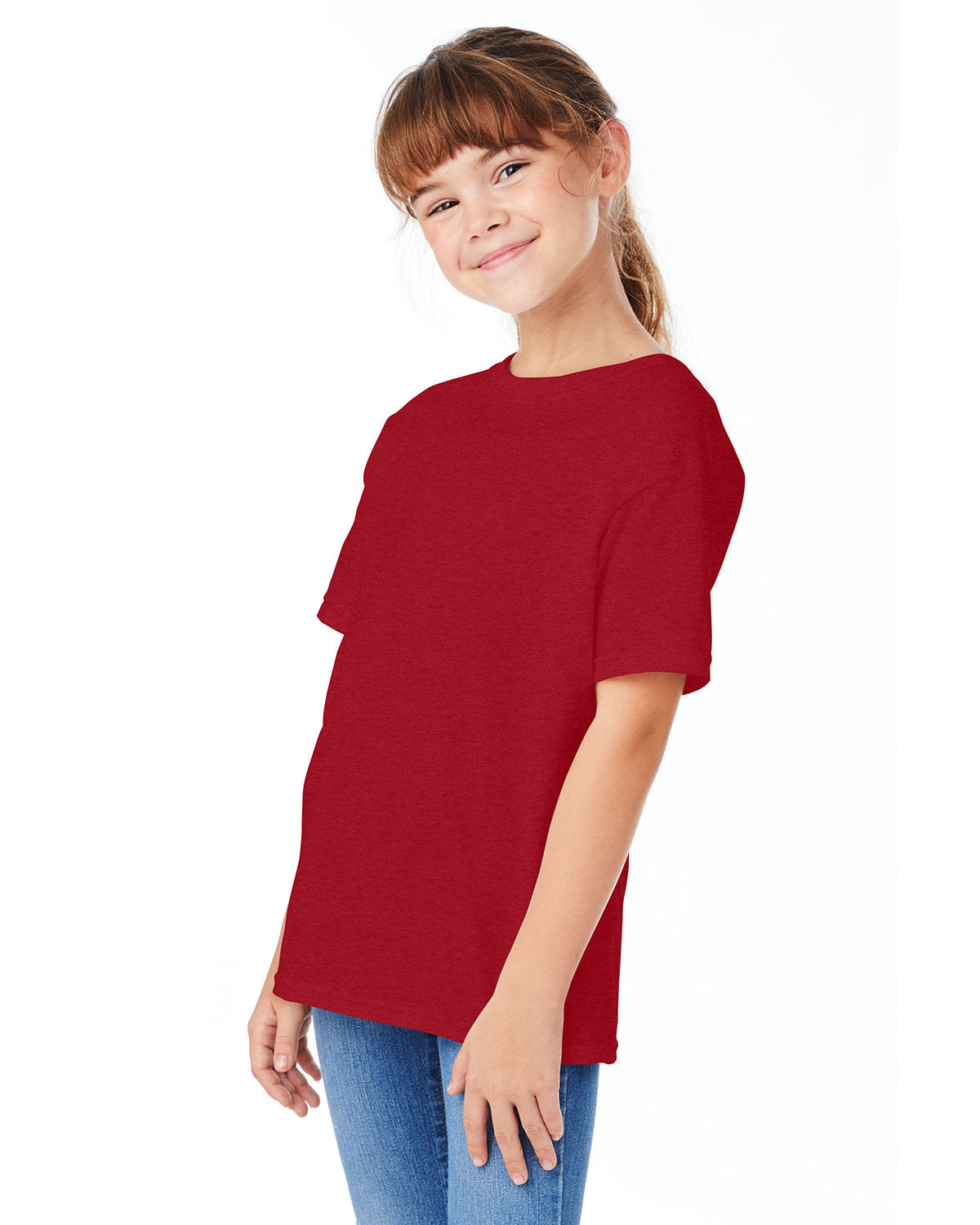 Hanes Essential-T Youth T-Shirt Youth Apparel Shirts & Tops