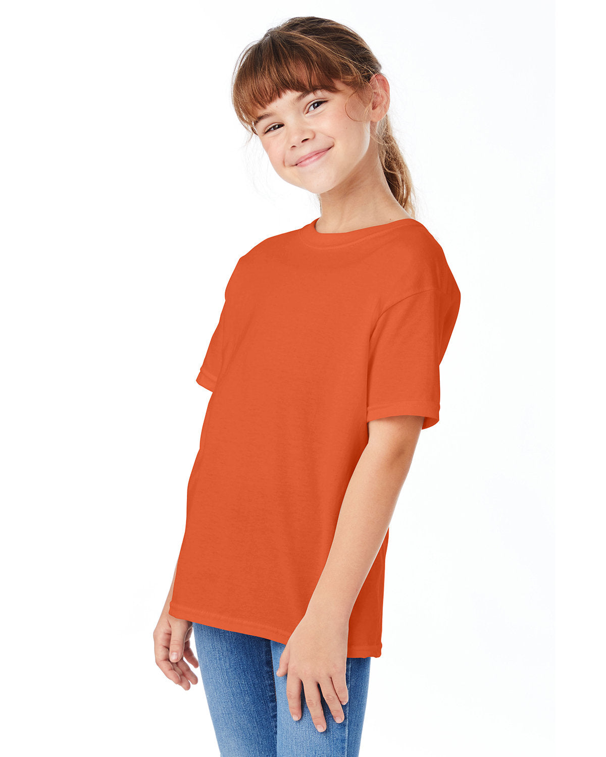 Hanes Essential-T Youth T-Shirt Youth Apparel Shirts & Tops