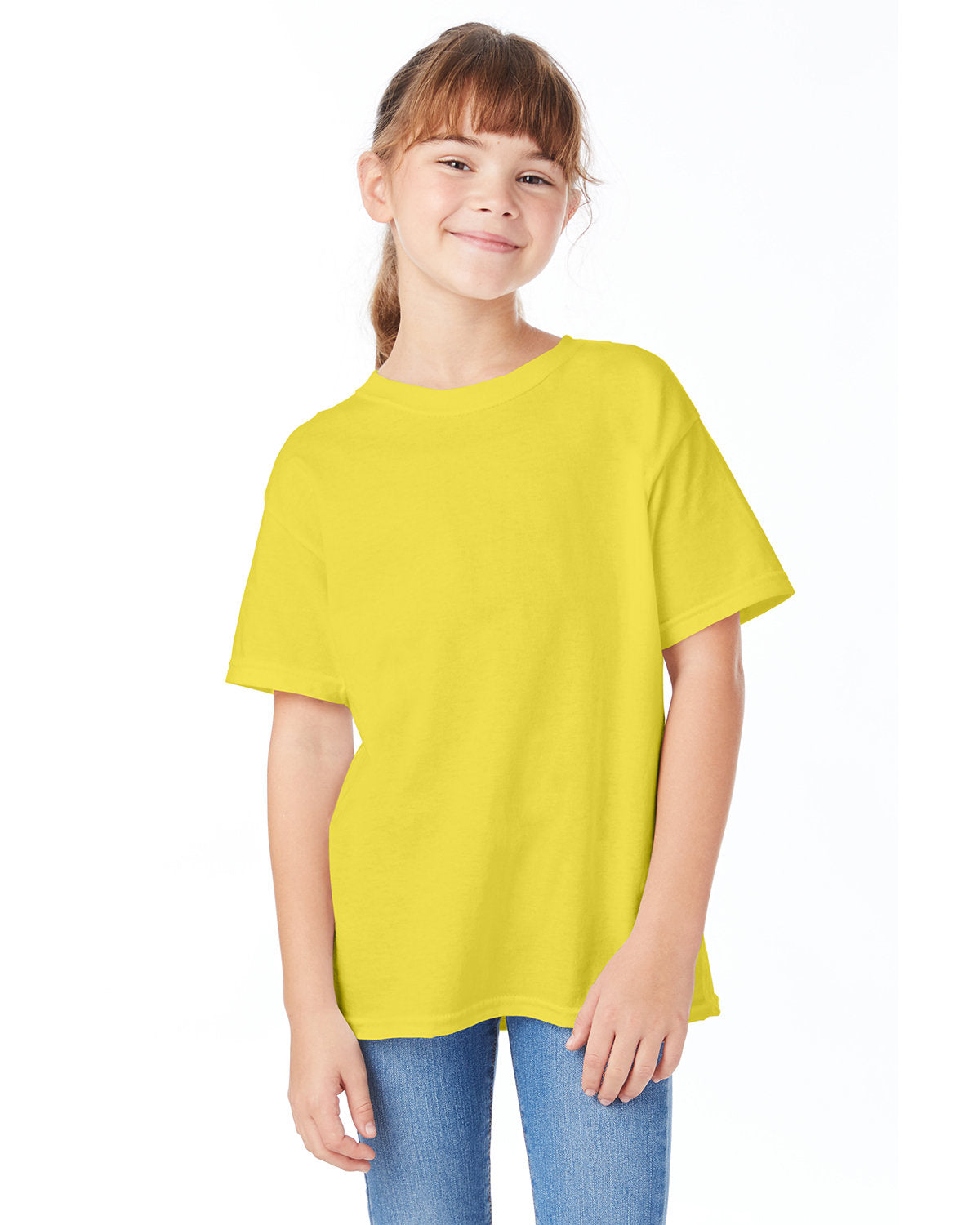 Hanes Essential-T Youth T-Shirt Youth Apparel Shirts & Tops