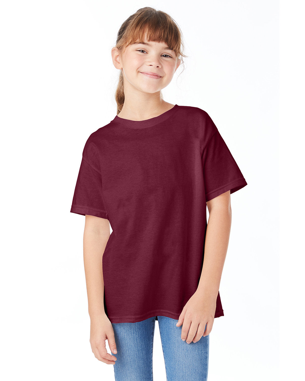 Hanes Essential-T Youth T-Shirt Youth Apparel Shirts & Tops