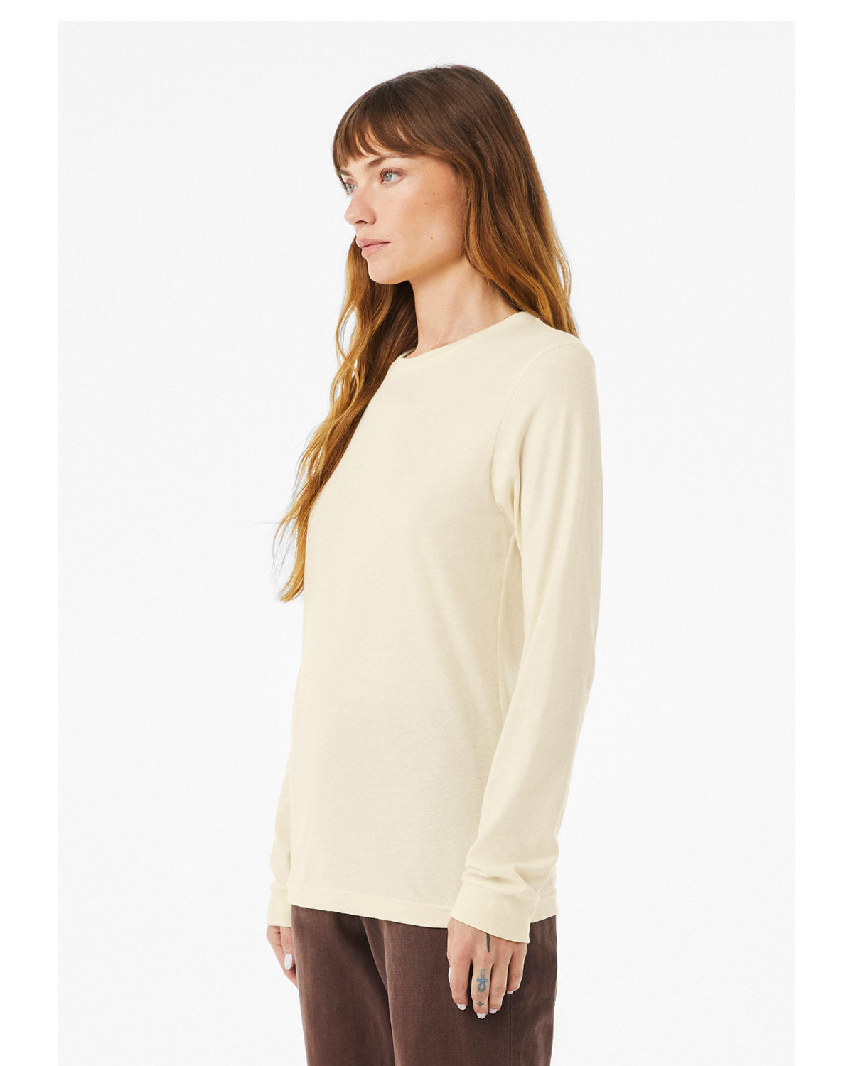 BELLA + CANVAS Unisex Jersey Long Sleeve Tee BC3501CVC 1/2 Mens Apparel Shirts & Tops