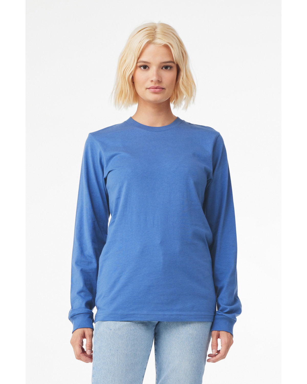 BELLA + CANVAS Unisex Jersey Long Sleeve Tee BC3501CVC 1/2 Mens Apparel Shirts & Tops