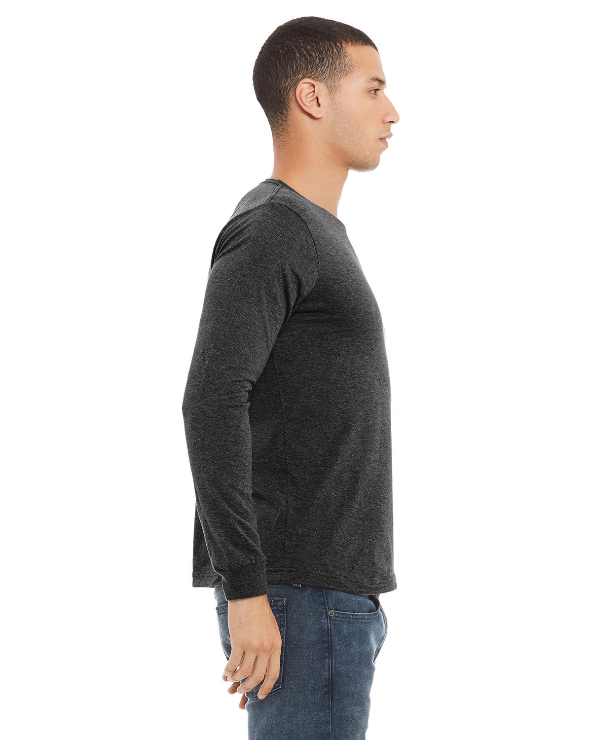 BELLA + CANVAS Unisex Jersey Long Sleeve Tee BC3501CVC 1/2 Mens Apparel Shirts & Tops