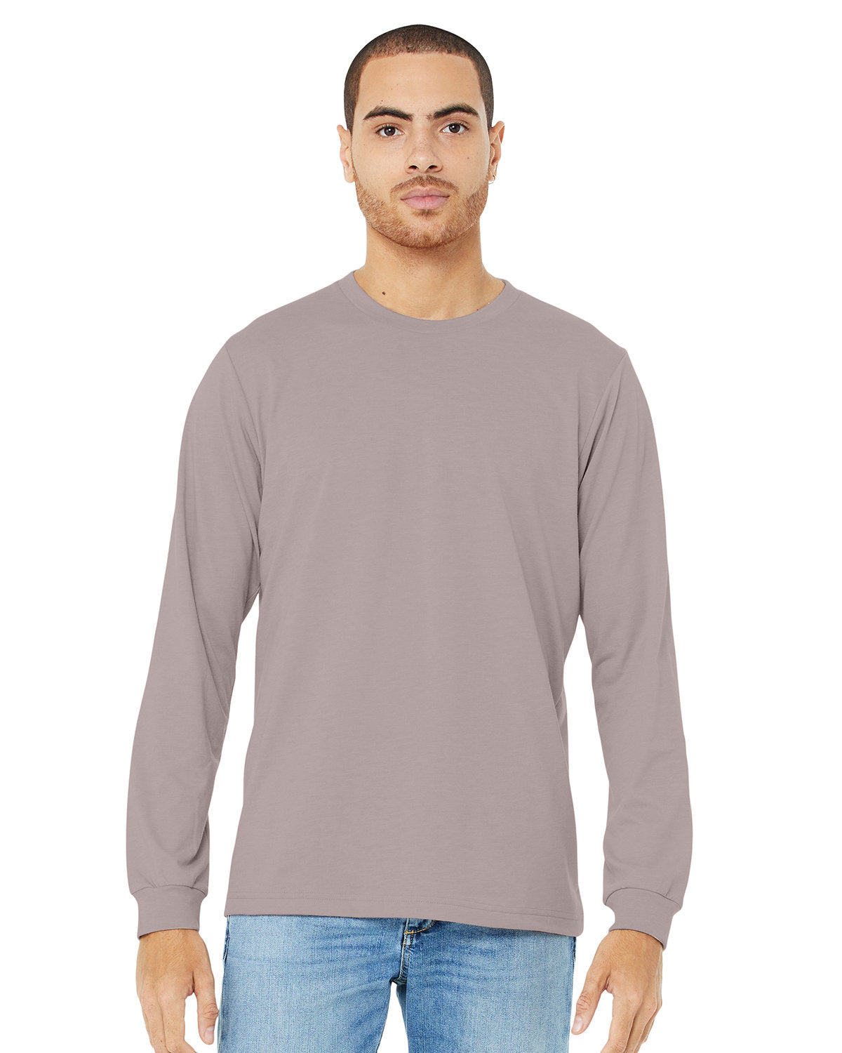 BELLA + CANVAS Unisex Jersey Long Sleeve Tee BC3501CVC 1/2 Mens Apparel Shirts & Tops