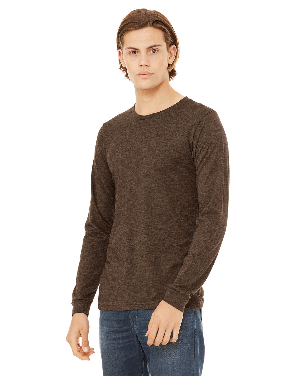 BELLA + CANVAS Unisex Jersey Long Sleeve Tee BC3501CVC 1/2 Mens Apparel Shirts & Tops