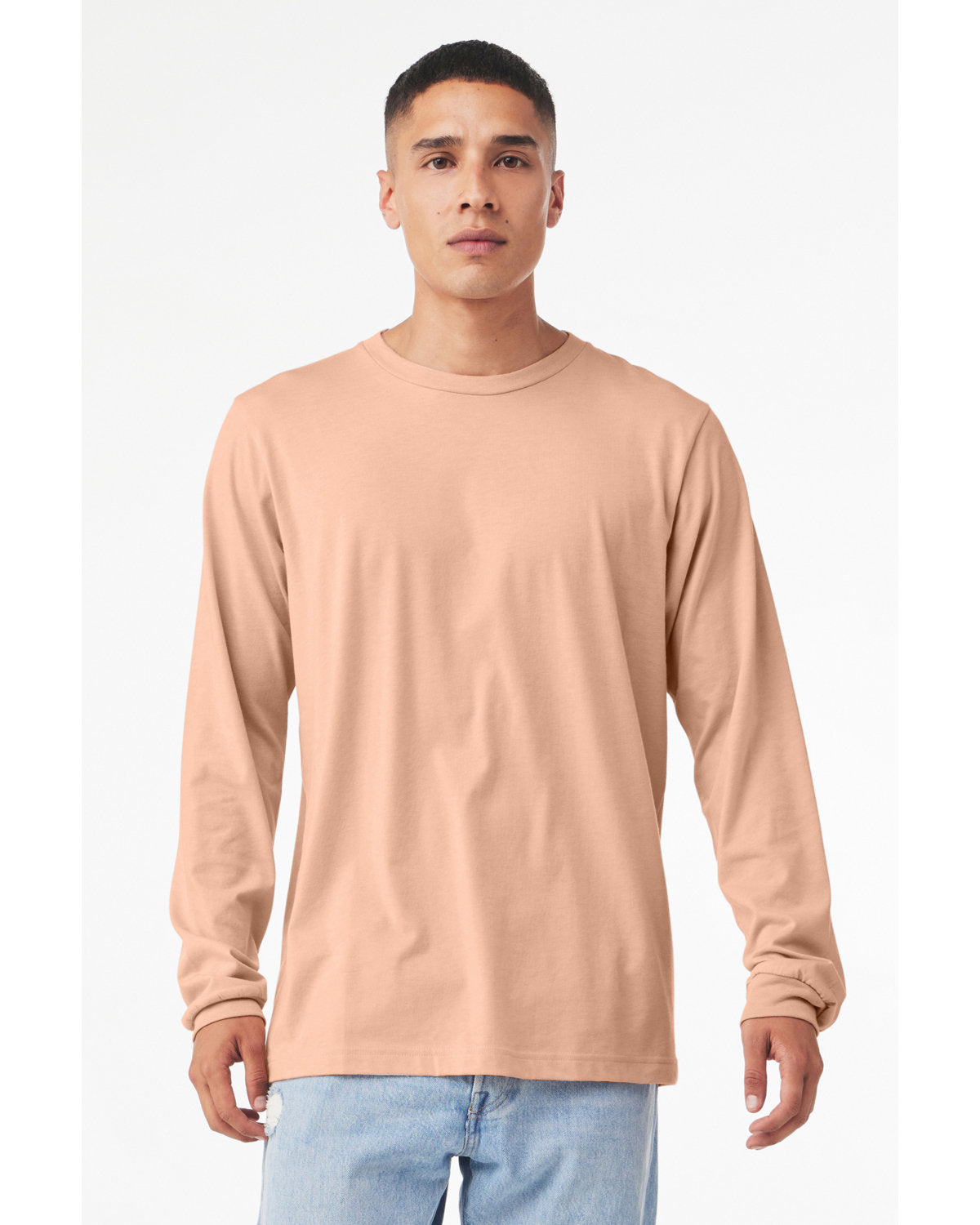 BELLA + CANVAS Unisex Jersey Long Sleeve Tee BC3501CVC 1/2 Mens Apparel Shirts & Tops