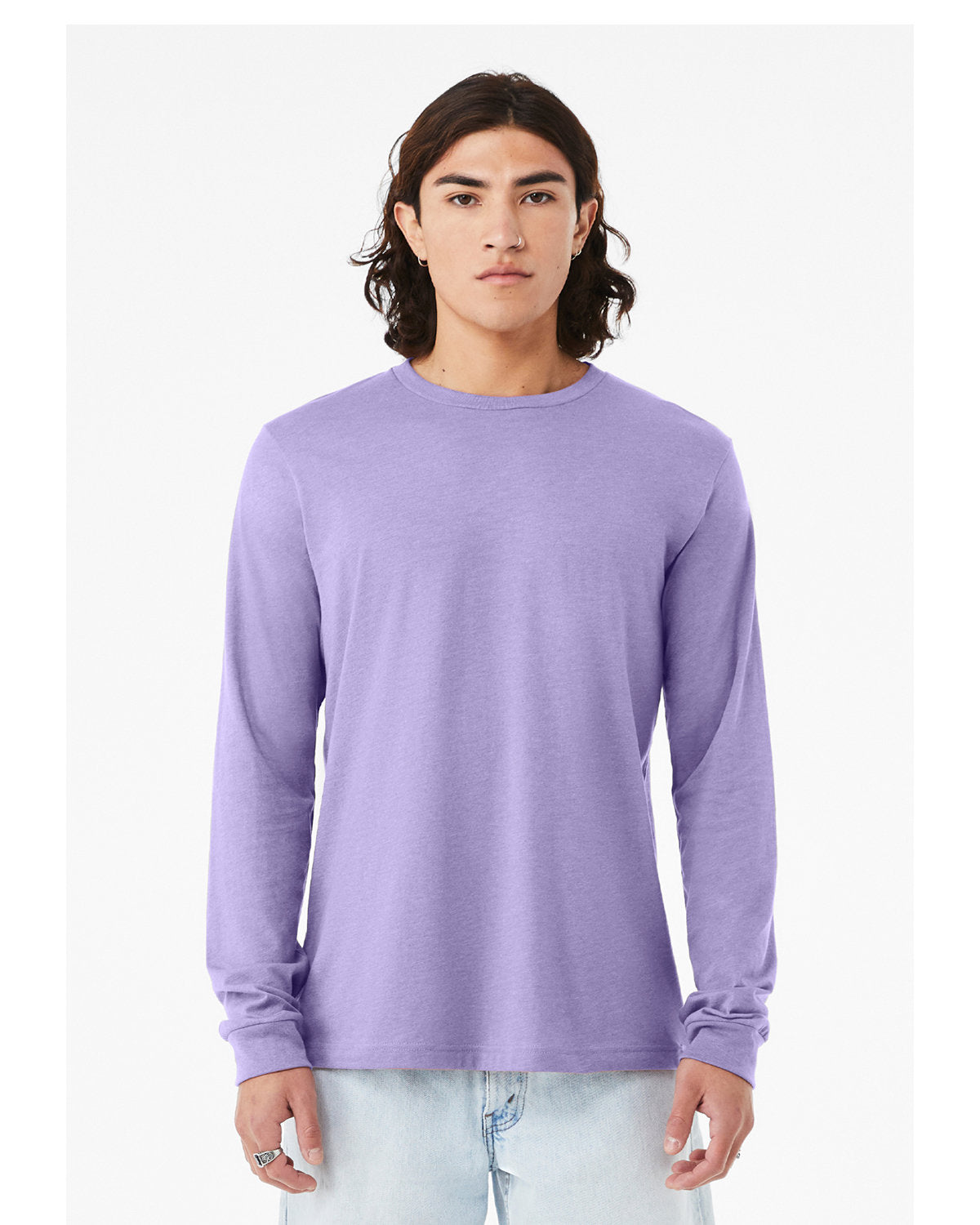 BELLA + CANVAS Unisex Jersey Long Sleeve Tee BC3501CVC 1/2 Mens Apparel Shirts & Tops